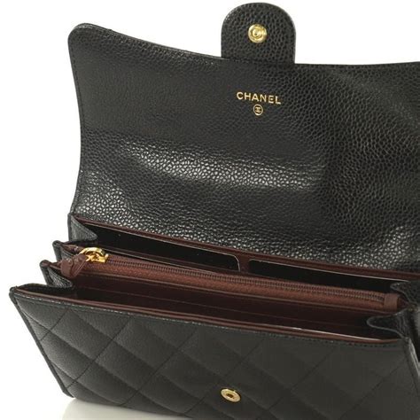 chanel caviar classic flap wallet